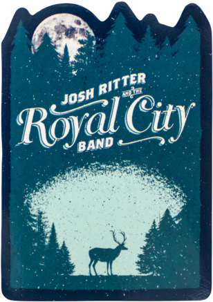 Josh Ritter And The Royal City Band Sticker - Bitter Lemon (600x600), Png Download