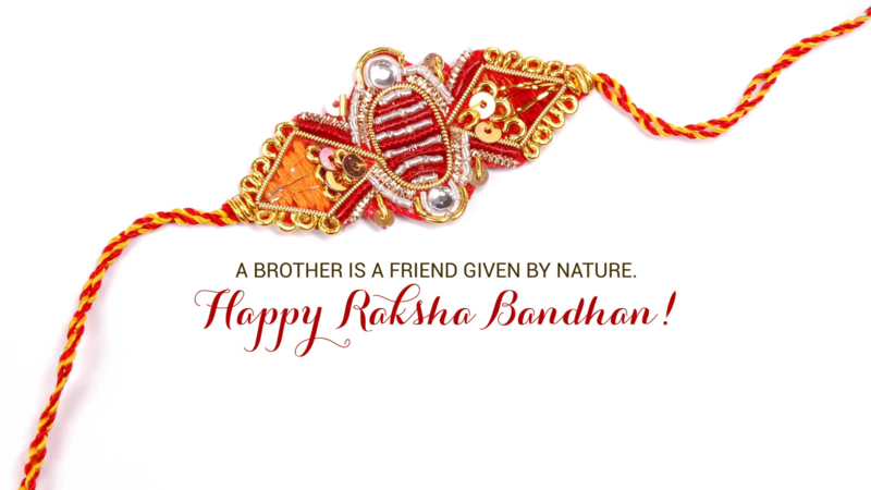 Raksha Bandhan Transparent Images Png - Happy Raksha Bandhan Png (800x450), Png Download
