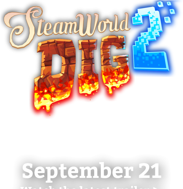 Steamworld Dig 2 Logo Slider Play Release - Graphic Design (720x630), Png Download