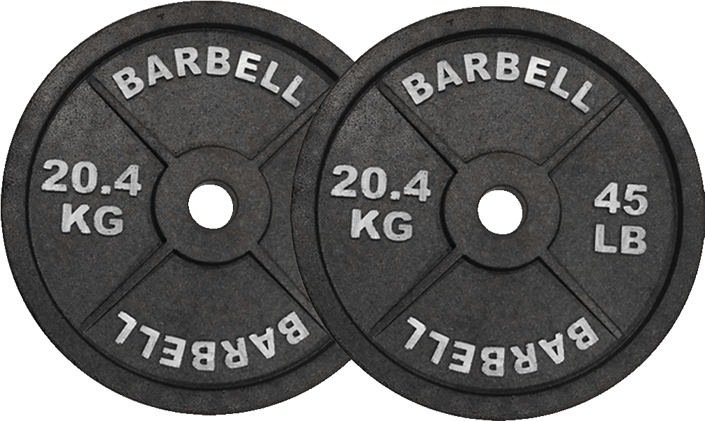 Fake Weights, Fake 45lb, Fake 45 Lb Weights, Plates, - Dumbbell (1024x768), Png Download