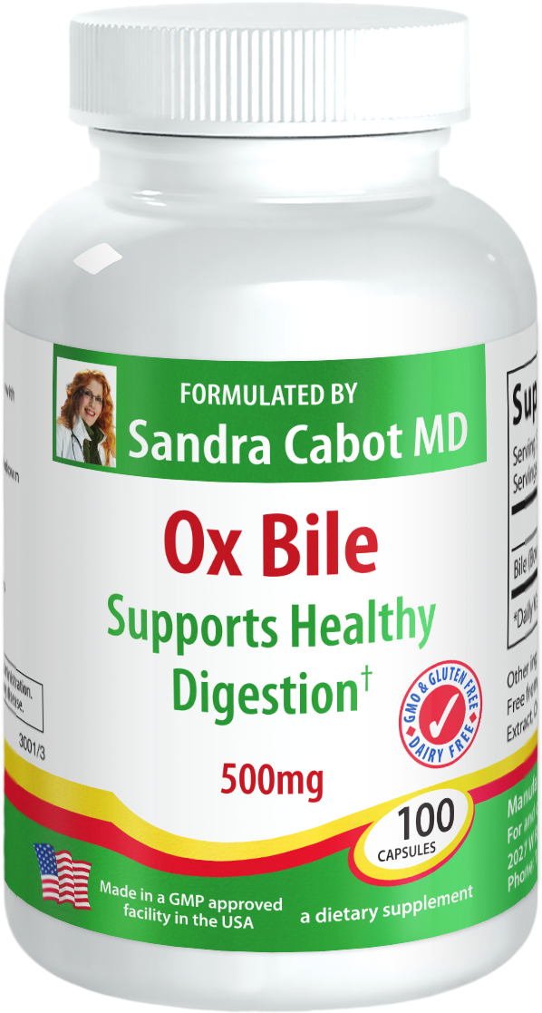 Ox Bile 500mg 100 Capsules - Strawberry (960x1200), Png Download
