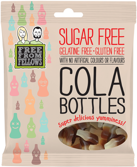 Free From Fellows Sugar Free Cola Bottles - Free From Fellows Cola Bottles (724x724), Png Download