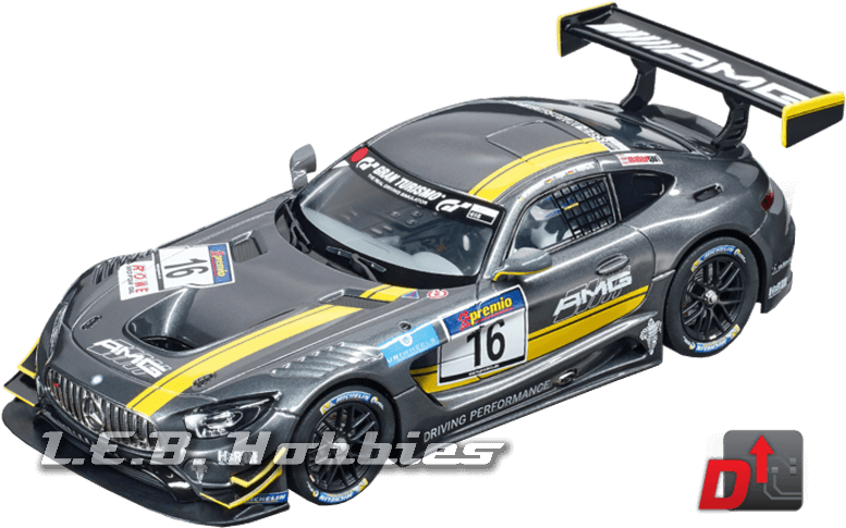 27531 Carrera Evolution Mercedes-amg Gt3, No - Mercedes Amg Gt3 (800x500), Png Download