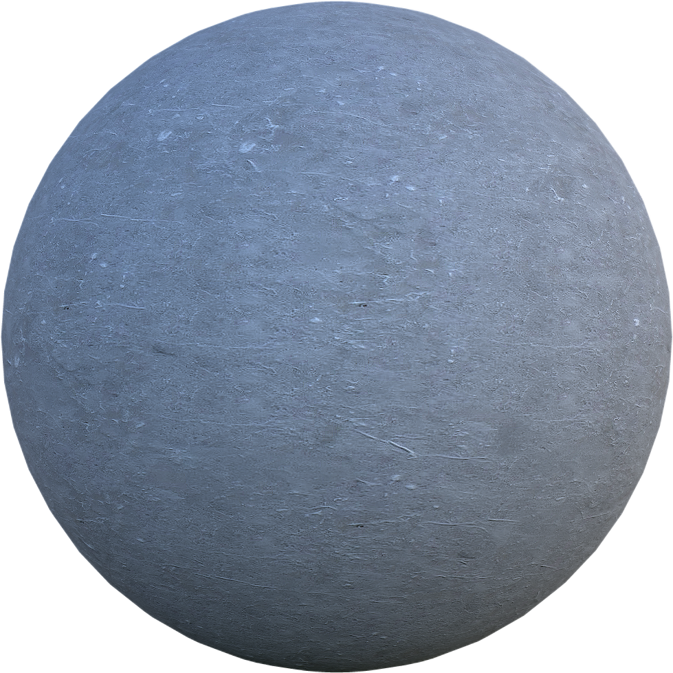 Free Seamless Mount Grey Marble Texture - Sphere (1024x1024), Png Download