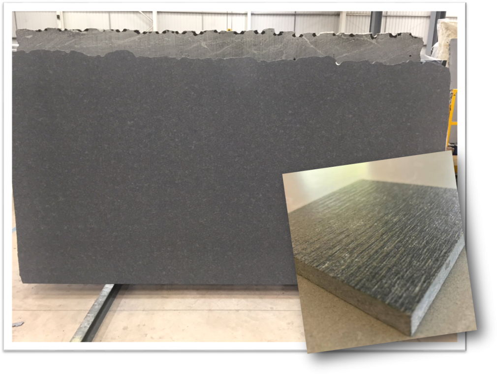 This Plain Black Granite Is Transformed By The Linear - Plywood (1024x774), Png Download