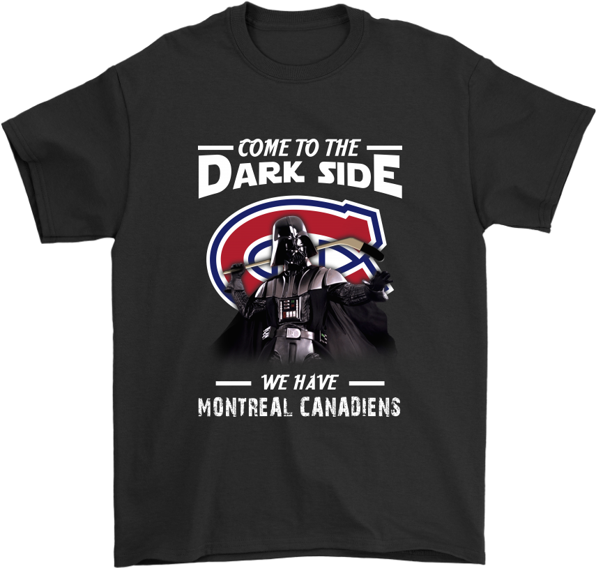 Come To The Dark Side We Have Montreal Canadiens Shirts - Darth Vader -fathead (1024x1024), Png Download