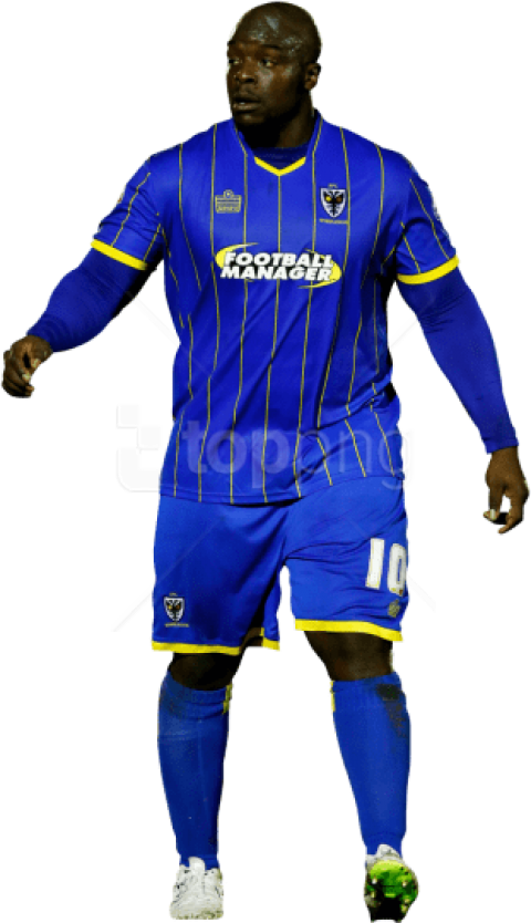 Free Png Download Adebayo Akinfenwa Png Images Background - Afc Wimbledon Player Png (480x834), Png Download