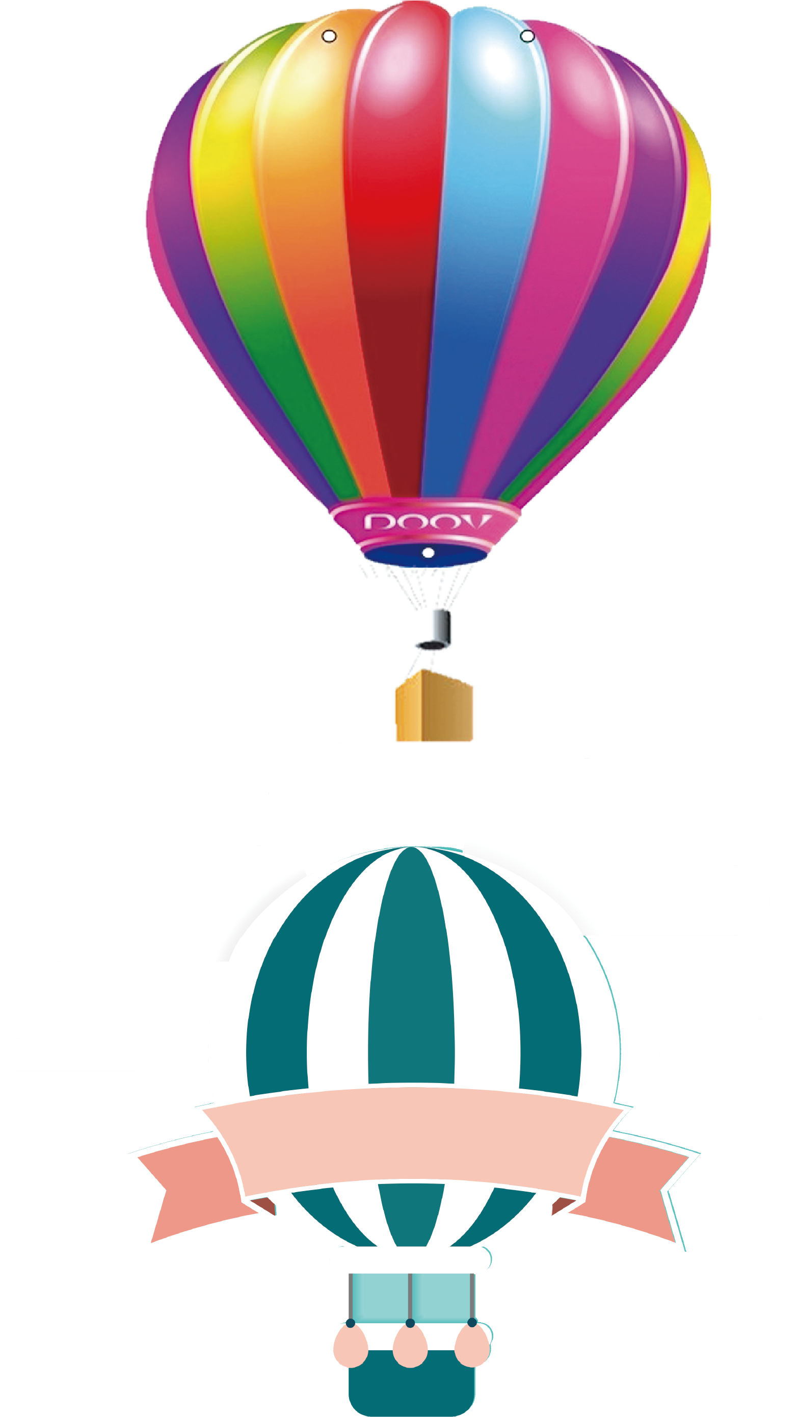 Basket Illustration The - Illustration Hot Air Balloon Basket Png (1567x2956), Png Download