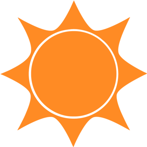 Sun Icon - Weather Report Sun (750x750), Png Download