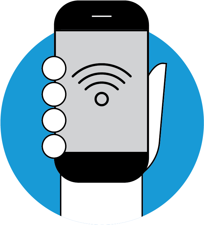 Free Wifi - Cartoon (800x800), Png Download