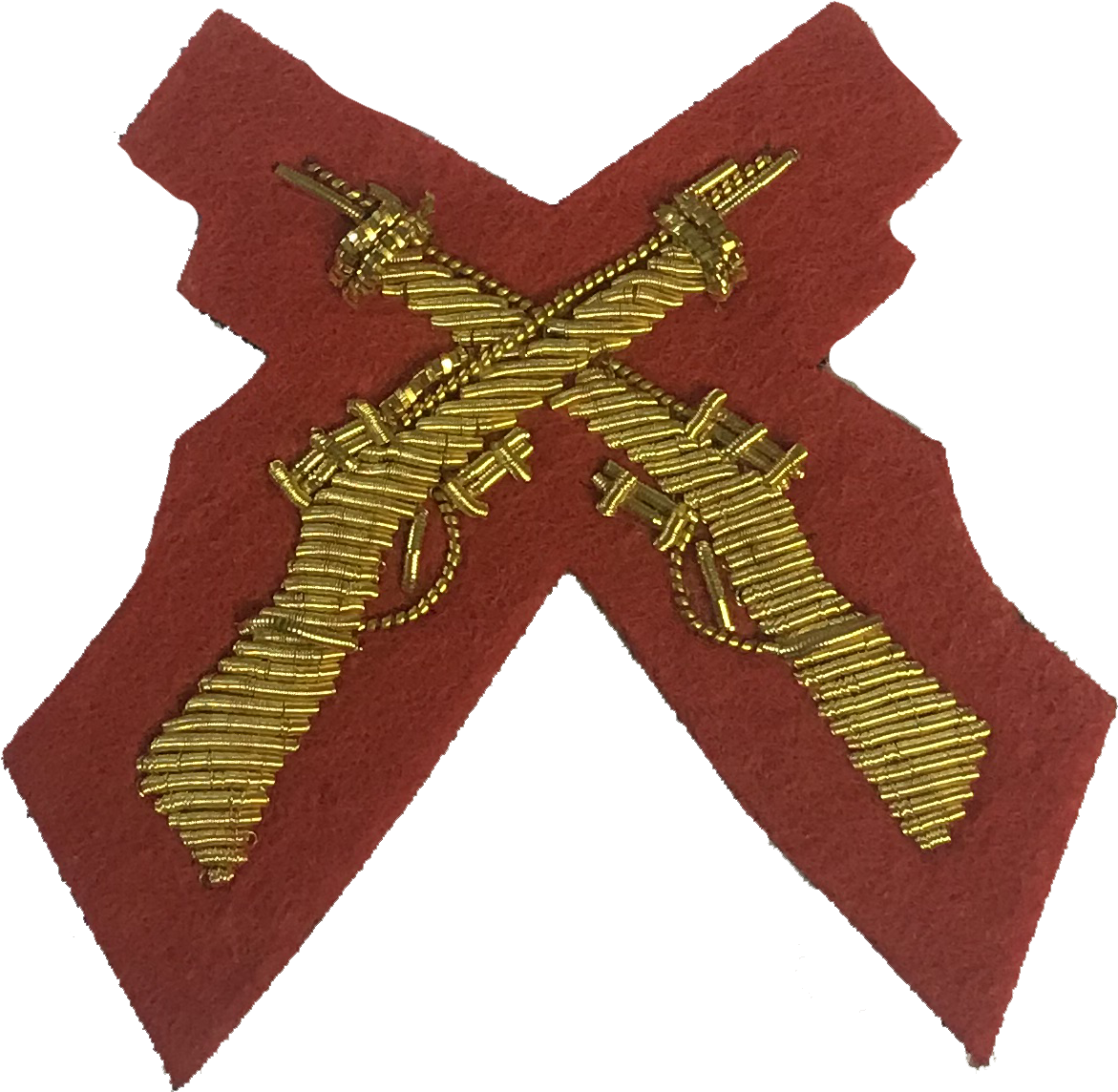 Mess Dress Qualification Badge Skill At Arms - Stitch (1404x1446), Png Download