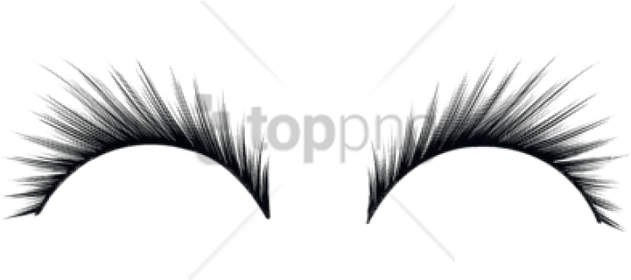Free Png Download Eyelashes Png Images Background Png - False Lashes Png (850x496), Png Download