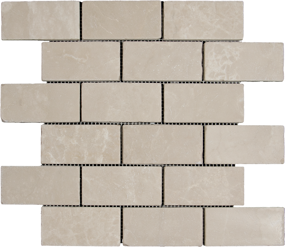 Crema Nova Marble Mosaic Tile (1024x1024), Png Download