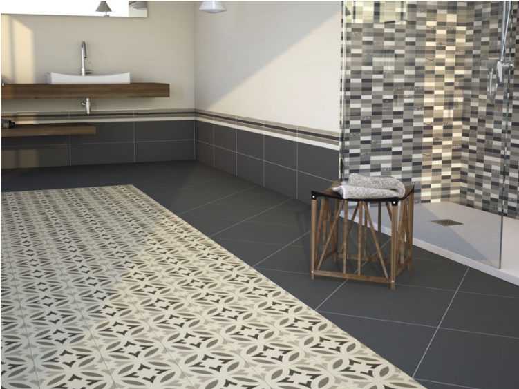 Ape Wall Tiles Broadway Grey (750x750), Png Download