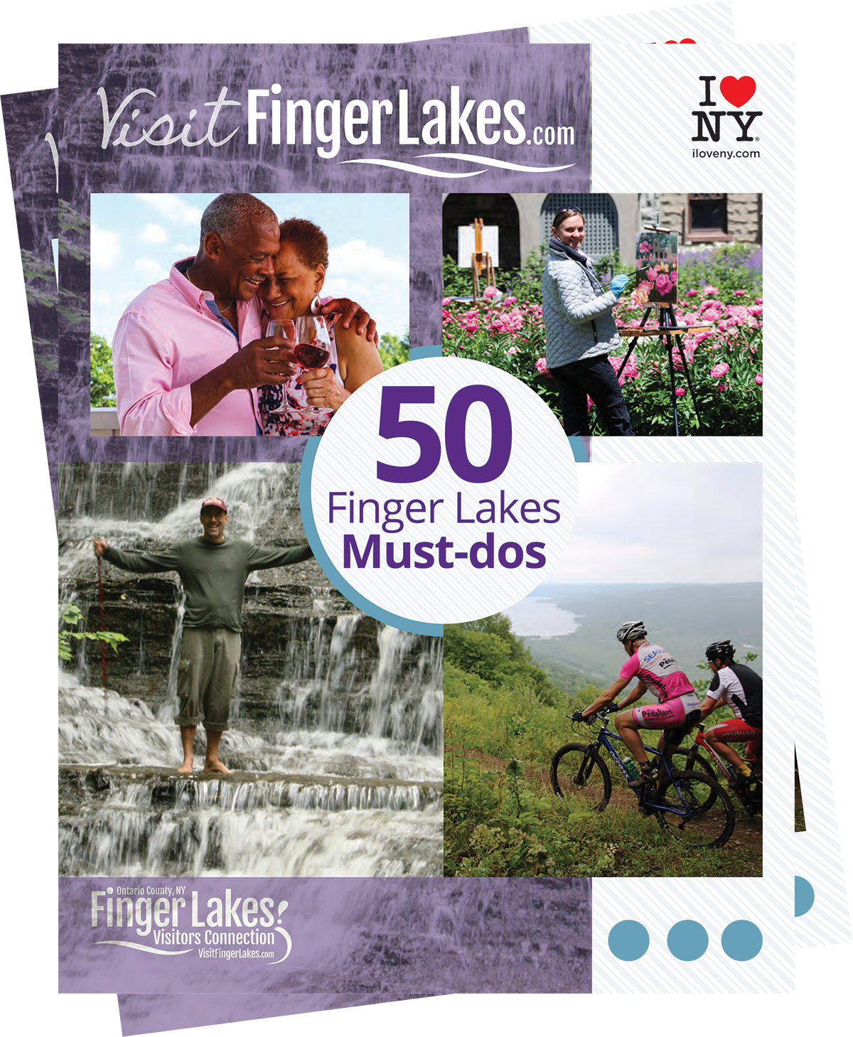 Official Finger Lakes Visitors Guide - Flyer (1200x1459), Png Download