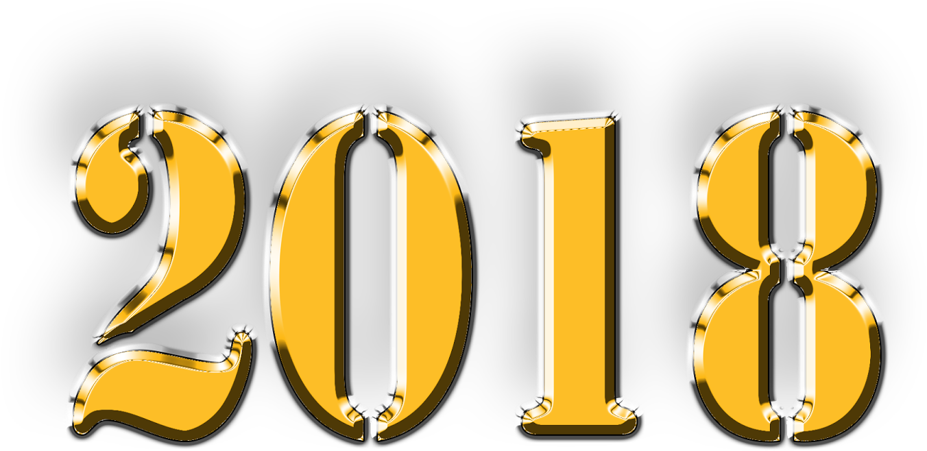 Happy New Year 2018 Hd Download Greetings - Illustration (1600x914), Png Download