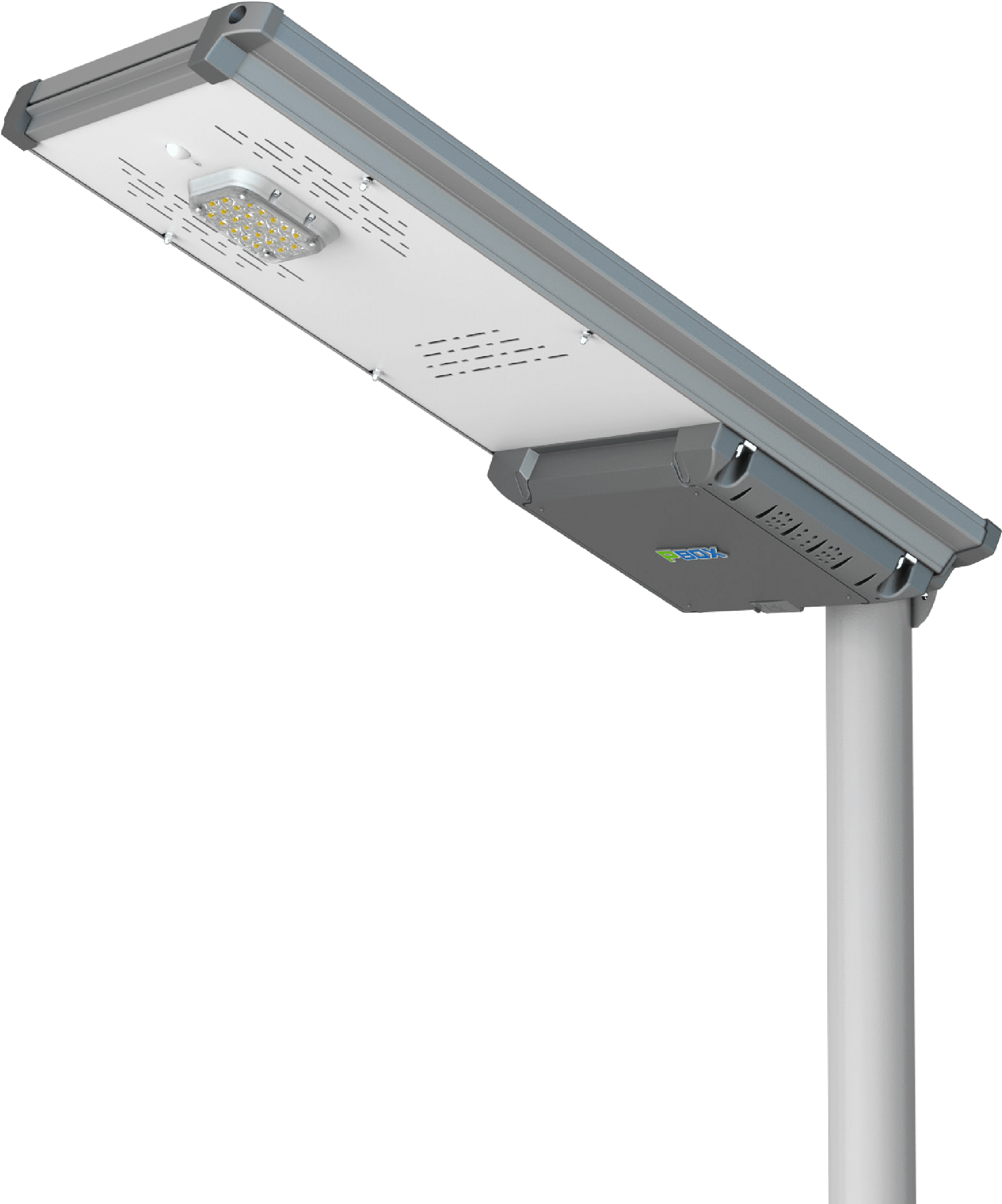 Led Solar Street Light โคมไฟถนน Led พลงงานแสงอาทตย - Led Street Light (2133x2415), Png Download