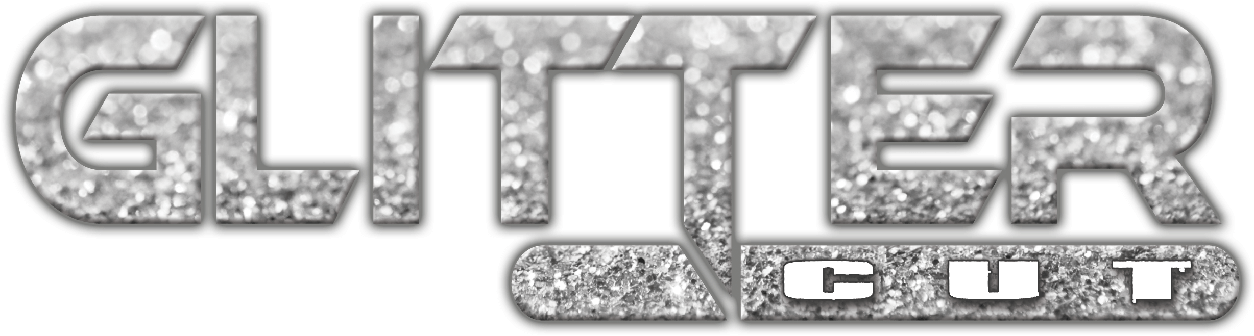 Glitter Cut Heat Transfer Vinyl Highly Fashionable - Bling-bling (2795x815), Png Download