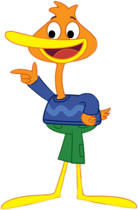 Download - P King Duckling Cartoon (564x787), Png Download