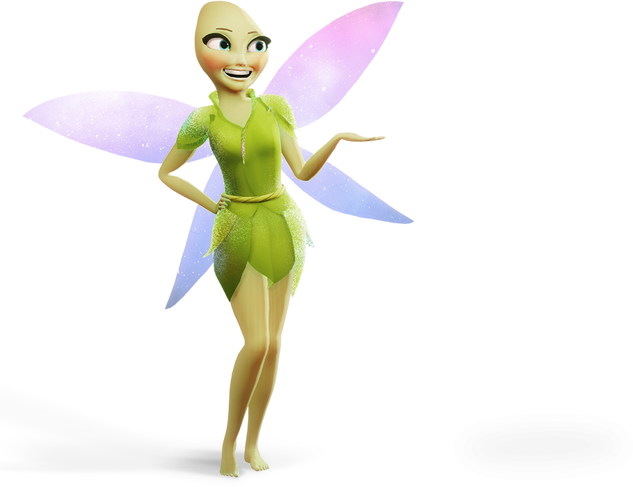 Page 03a - Fairy (910x700), Png Download