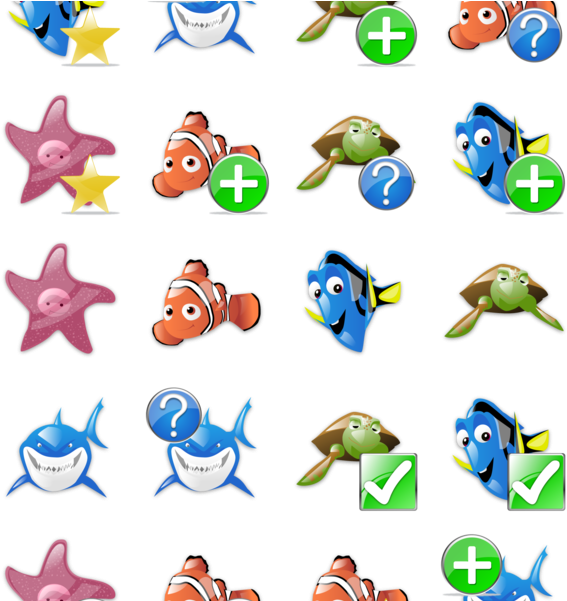 Finding Nemo (592x600), Png Download