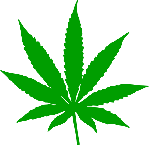 Marijuana Leaf (600x587), Png Download