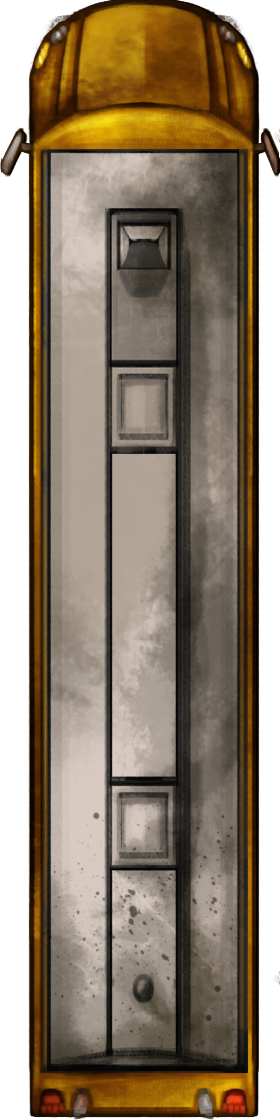 Mv01 Busschoolbus01 40x10[modern Vehicle, Bus, Zombie (280x1120), Png Download