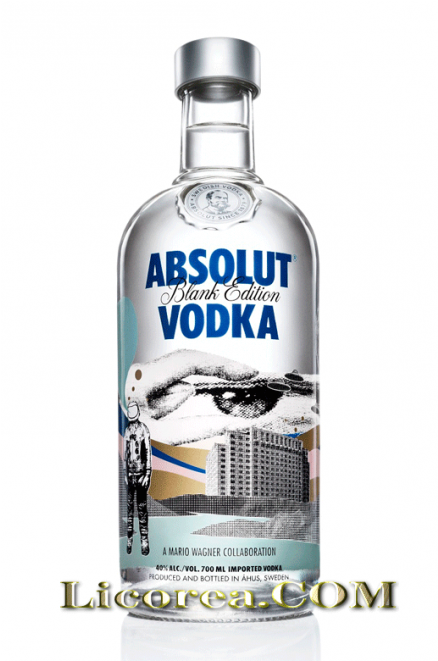 Absolut Blank Edition Mario Wagner - Mario Wagner Absolut Vodka (660x660), Png Download