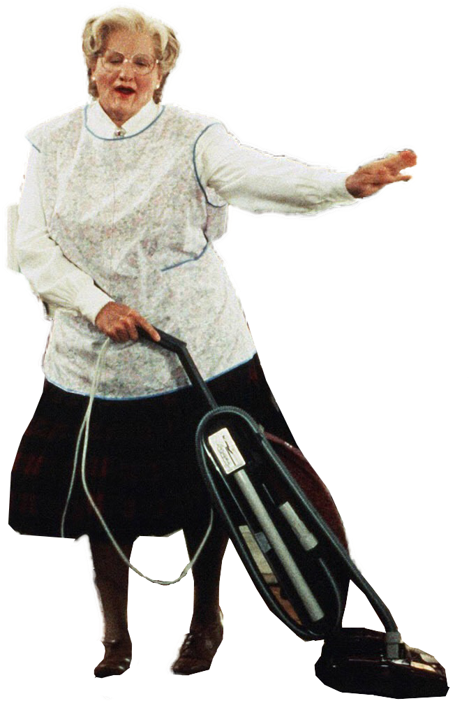 People Cutout, Cut Out People, Architecture People, - Mrs Doubtfire Transparent (787x1080), Png Download