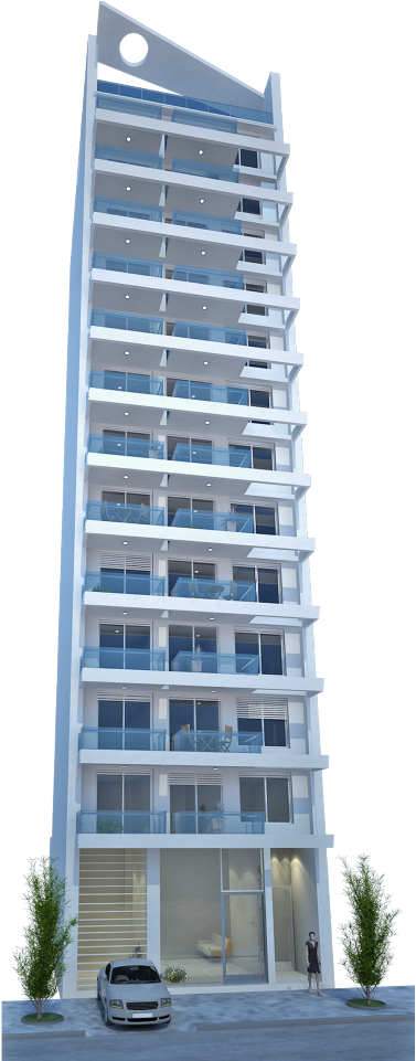 Francia 1561 Piso 1 Dto 2, Edificio La Internacional - Tower Block (1280x1024), Png Download