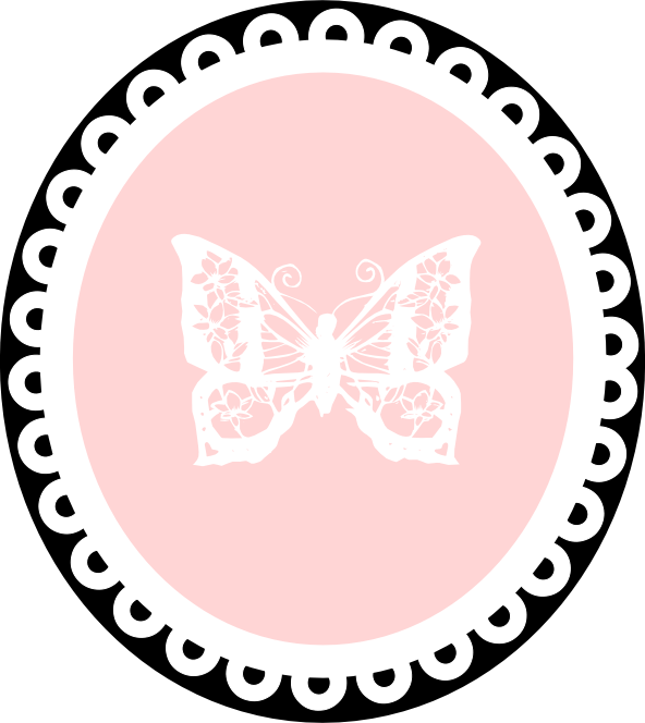 Free Butterfly Embellishment - Adesivo Da Chapeuzinha Vermelha (592x664), Png Download