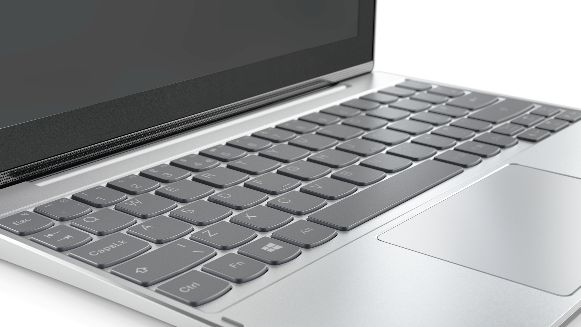 Lenovo Miix 320 Stable Docking Keyboard With Precision - Lenovo Miix 320 80xf0015hv (2000x1126), Png Download