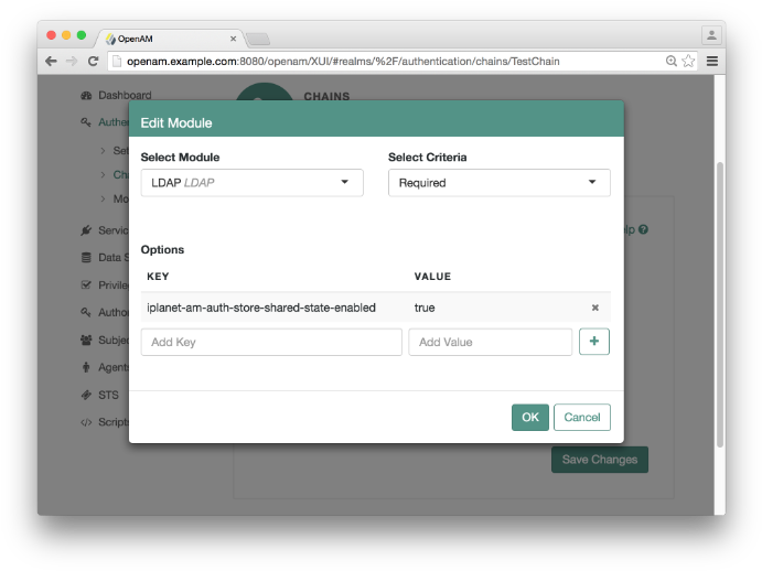 Configuring The First Module In An Authentication Chain - Computer Program (700x525), Png Download