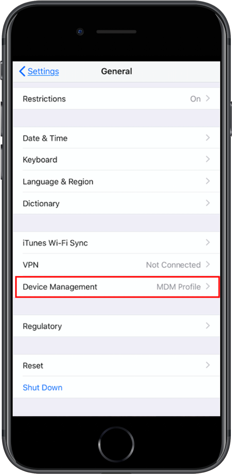 Remove The Existing Mdm Profile - Linkedin Iphone (2000x2000), Png Download