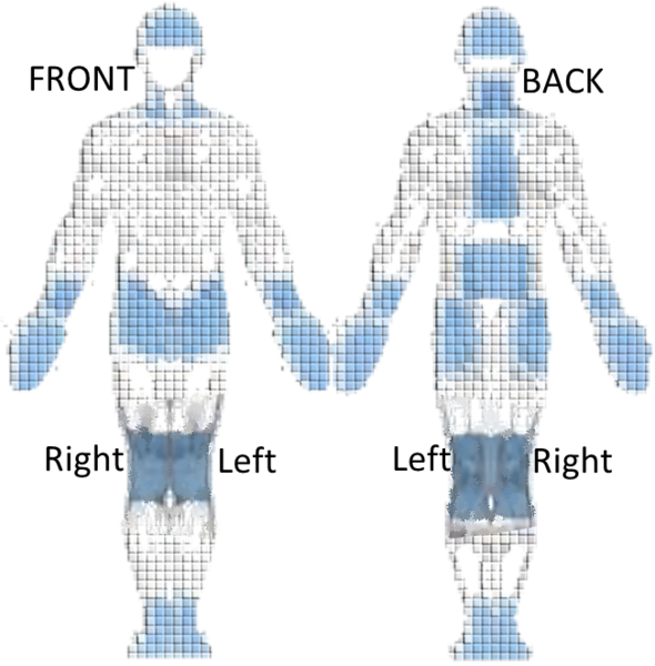 Fat Thighs (590x600), Png Download