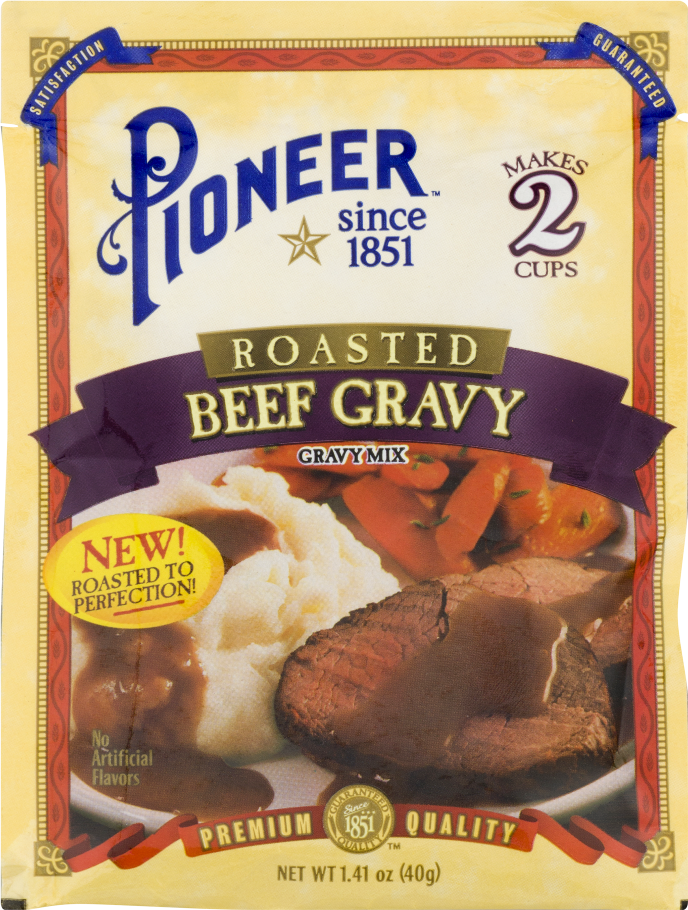 Pioneer Roasted Gravy Mix Oz Walmart Com - Pioneer Country Gravy Mix (1800x1800), Png Download