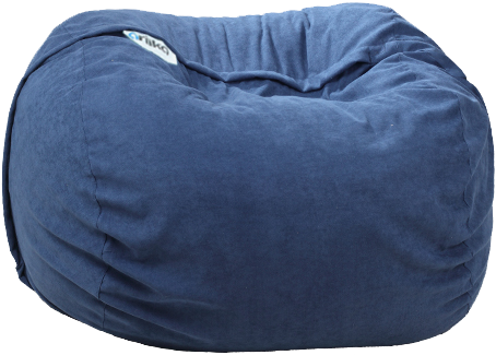 blue bean bag