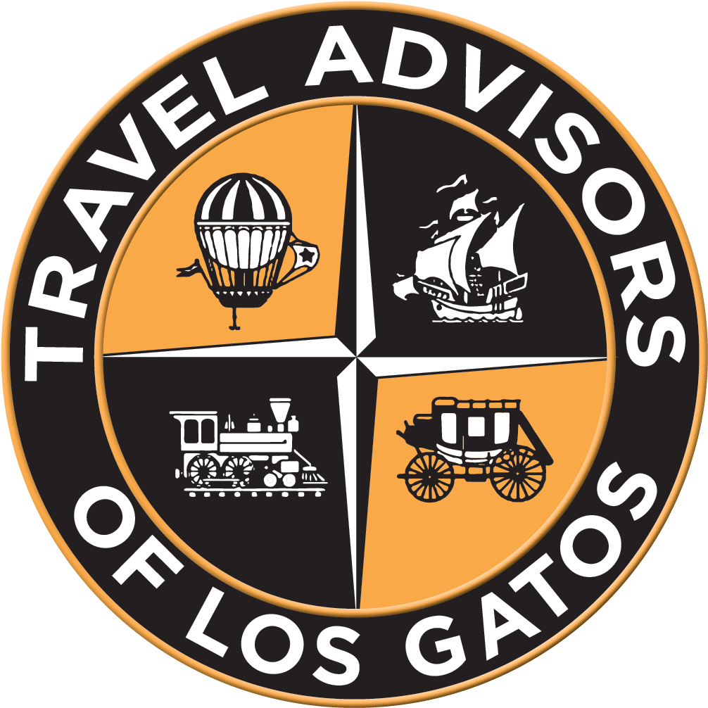 Travel Advisors Of Los Gatos - Emblem (1200x1200), Png Download