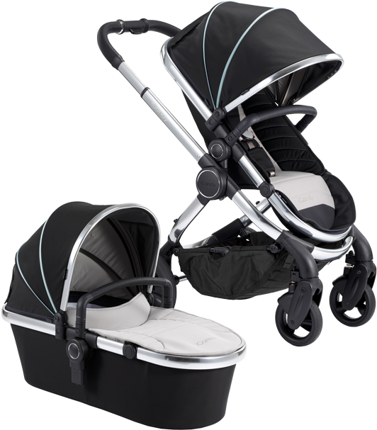 Stroller Duo2 - Icandy Peach (550x623), Png Download