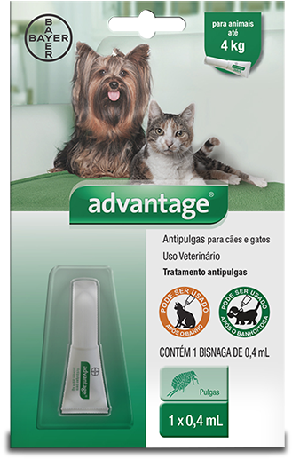 Advantage® Cães E Gatos - Advantage Cães E Gatos (600x551), Png Download