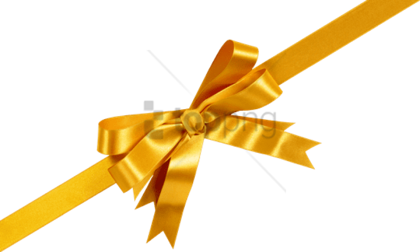Download Free Png Gold Gift Bow Png Png Image With Transparent Gift Wrap Ribbon Png PNG Image