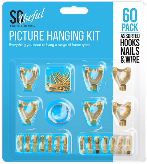 Picture Hanging Kit - Badge (800x620), Png Download