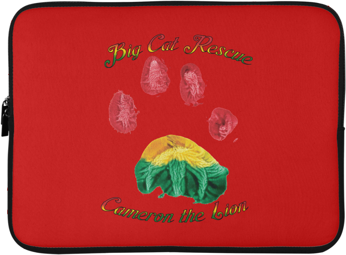 Cameron Lion Paw Print Laptop Sleeve - Mat (1155x1155), Png Download