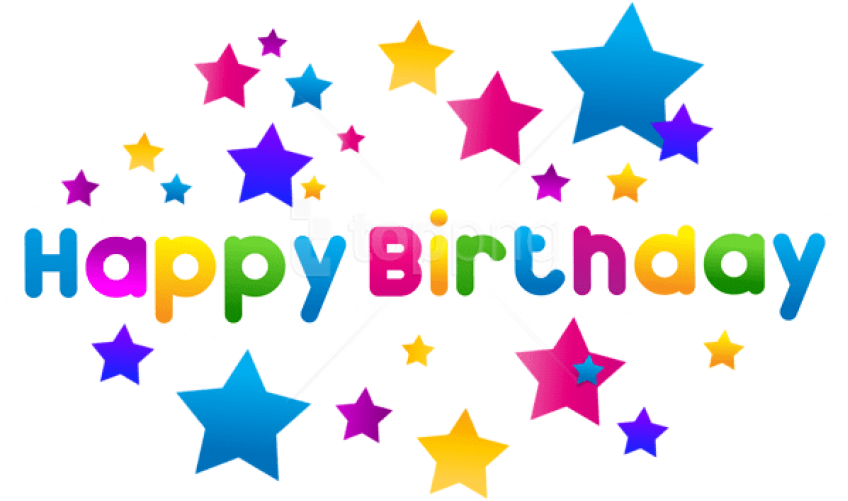 Free Png Download Happy Birthday Text Decor Png Images - Happy Birthday Png Texts (850x509), Png Download