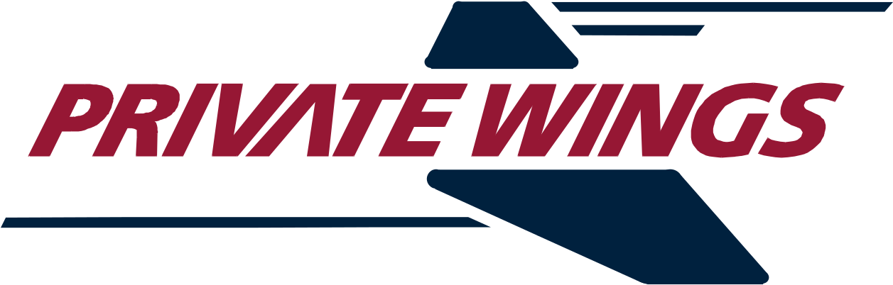 Private Wings Logo - Courier Service (1280x419), Png Download