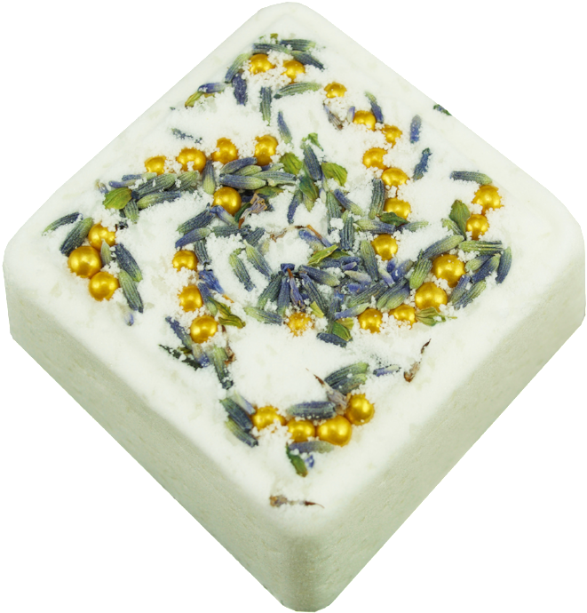 Lavender Galaxy Cbd Bath Bomb - Artificial Flower (700x700), Png Download