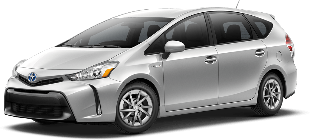 2017 Toyota Prius V Classic Silver Metallic - 2017 Toyota Prius Colors (1090x482), Png Download