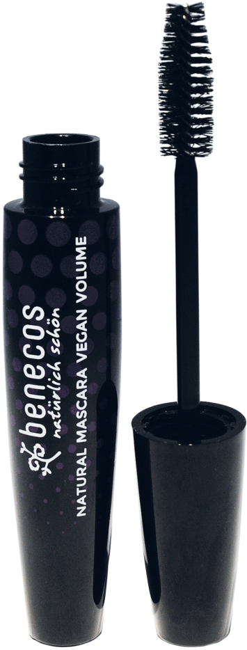 Mascara De Pestañas Volumen Vegan - Benecos Natural Mascara Vegan Volume Magic Black (858x1200), Png Download