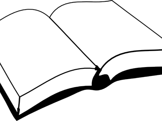 Bible Clipart Open Bible - Transparent Background Book Clipart (640x480), Png Download