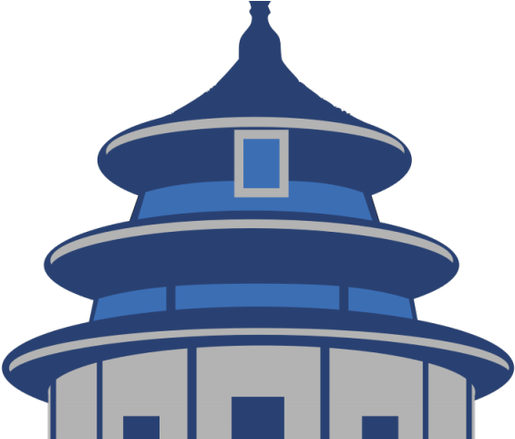Pagoda Clipart Transparent - Temple Of Heaven Png (640x480), Png Download